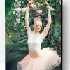 Ballerina in Pink Paint By Numbers