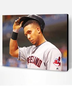 Baseball Player Michael Brantley Paint By Number