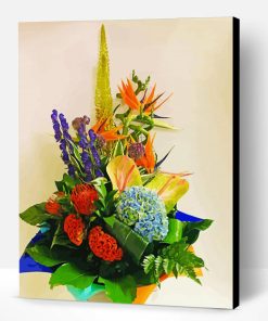 Beautiful Contemporaries Flowers Paint By Number