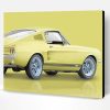 Beige Mustang Car 1967 Paint By Numbers