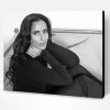 Black And White Padma Lakshmi Paint By Number