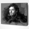 Black And White Robb Stark Art Paint By Number