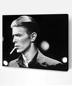 Black And White Thin White Duke Paint By Number
