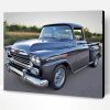 Black Chevy Apache Paint By Numbers