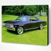 Black Classic 67 Chevelle Paint By Number