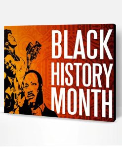 Black History Month Poster Paint By Numbers