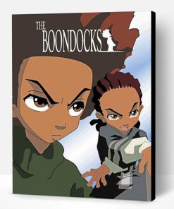 Boondocks Poster Paint By Number