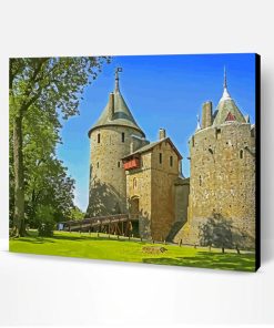 Castell Coch Cardiff Paint By Number