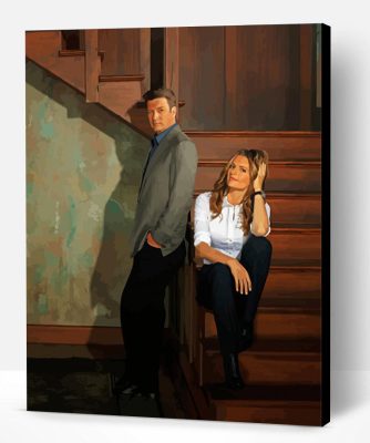 Castle And Beckett Paint By Number