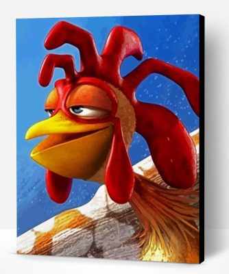 Chicken Joe Animation Character Paint By Numbers