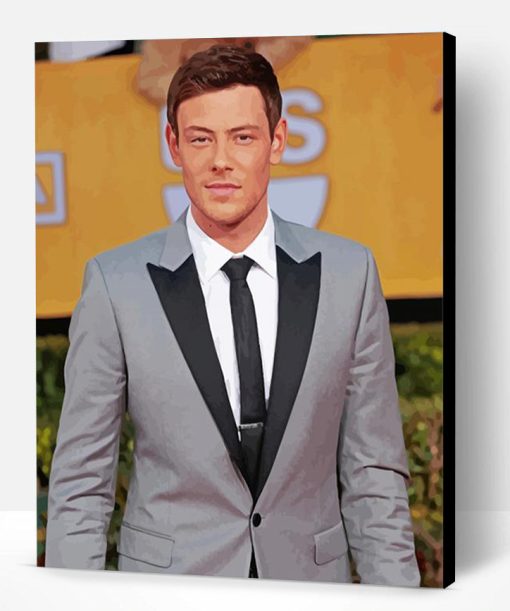 Classy Cory Monteith Paint By Number