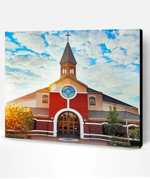 College Station Church Paint By Number