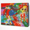 Colorful Contemporary Hopi Art Paint By Number