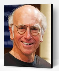 Comedian Larry David Paint By Number