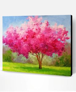 Cool Cherry Tree Paint By Number