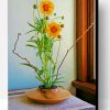 Coreopsis Vase Paint By Number