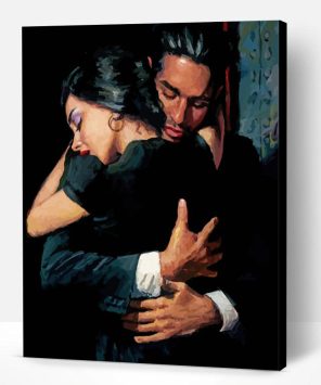 Couple By Fabian Perez Paint By Numbers - Paint By Numbers PRO