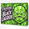 Creature From Black Lagoon Poster Paint By Numbers