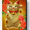 Cute Lucky Cat Art Paint By Numbers