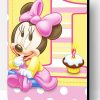 Cute Minnie Mouse Baby Paint By Numbers
