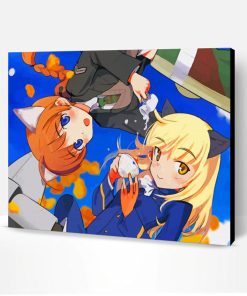Cute Strike Witches Paint By Number