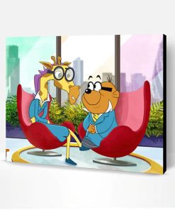 Danger Mouse Penfold Paint By Number