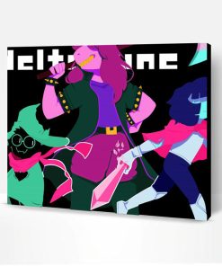 Deltarune Game Poster Paint By Number