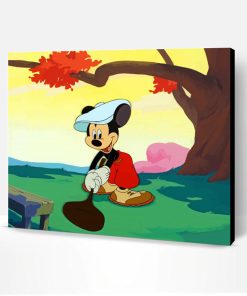 Disney Mickey Mouse Golfing Paint By Numbers
