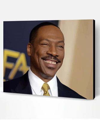 Eddie Murphy Smiling Paint By Number