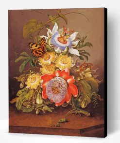 Ferdinand Bauer Passionflowers Paint By Number