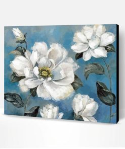 Gardenia Flowers Paint By Number