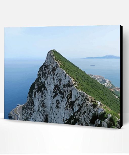 Gibraltar Rock Of Gibraltar Paint By Number