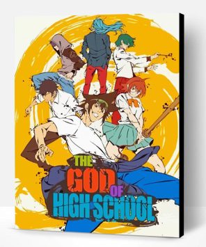 God Of High School Manga Paint By Numbers