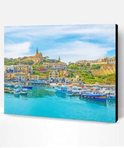 Gozo Harbor Paint By Number