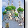 Green Russian Onion Domes Paint By Number