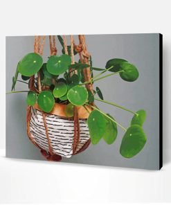 Green Hanging Plants Paint By Number