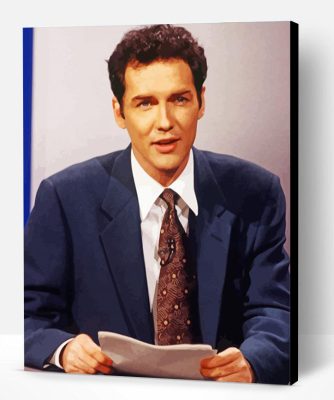 Handsome Norm Macdonald Paint By Number