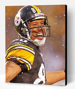 Happy Hines Ward Paint By Numbers