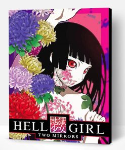 Hell Girl Anime Poster Paint By Numbers