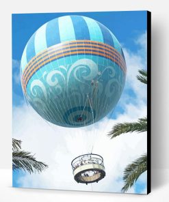 Hot Air Balloons Disney Paint By Numbers