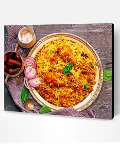 Indian Pilau Rice Paint By Number