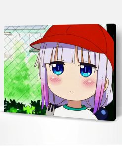 Kanna Kamui Wearing Cap Paint By Number