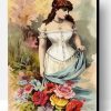 Lady In Bodice Dress Art Paint By Number