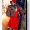Lady in Red Anders Zorn Paint By Numbers