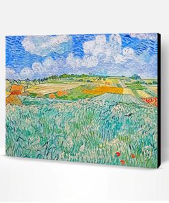 Landscape Near Auvers Wheatfields Van Gogh Paint By Number