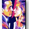 Lauren Bacall And Humphrey Bogart Pop Art Paint By Number