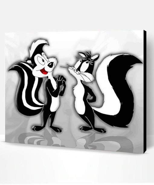 Looney Tunes Pepe Le Pew Paint By Number