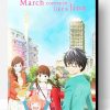 March Comes In Like A Lion Poster Paint By Number