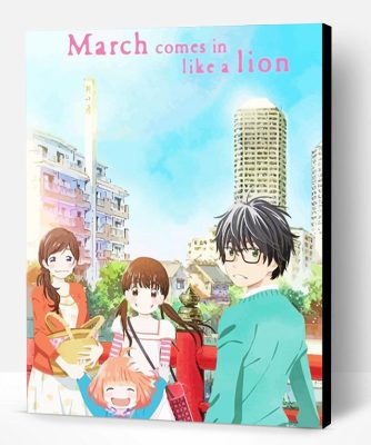 March Comes In Like A Lion Poster Paint By Number