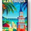 Martinique France Poster Paint By Number